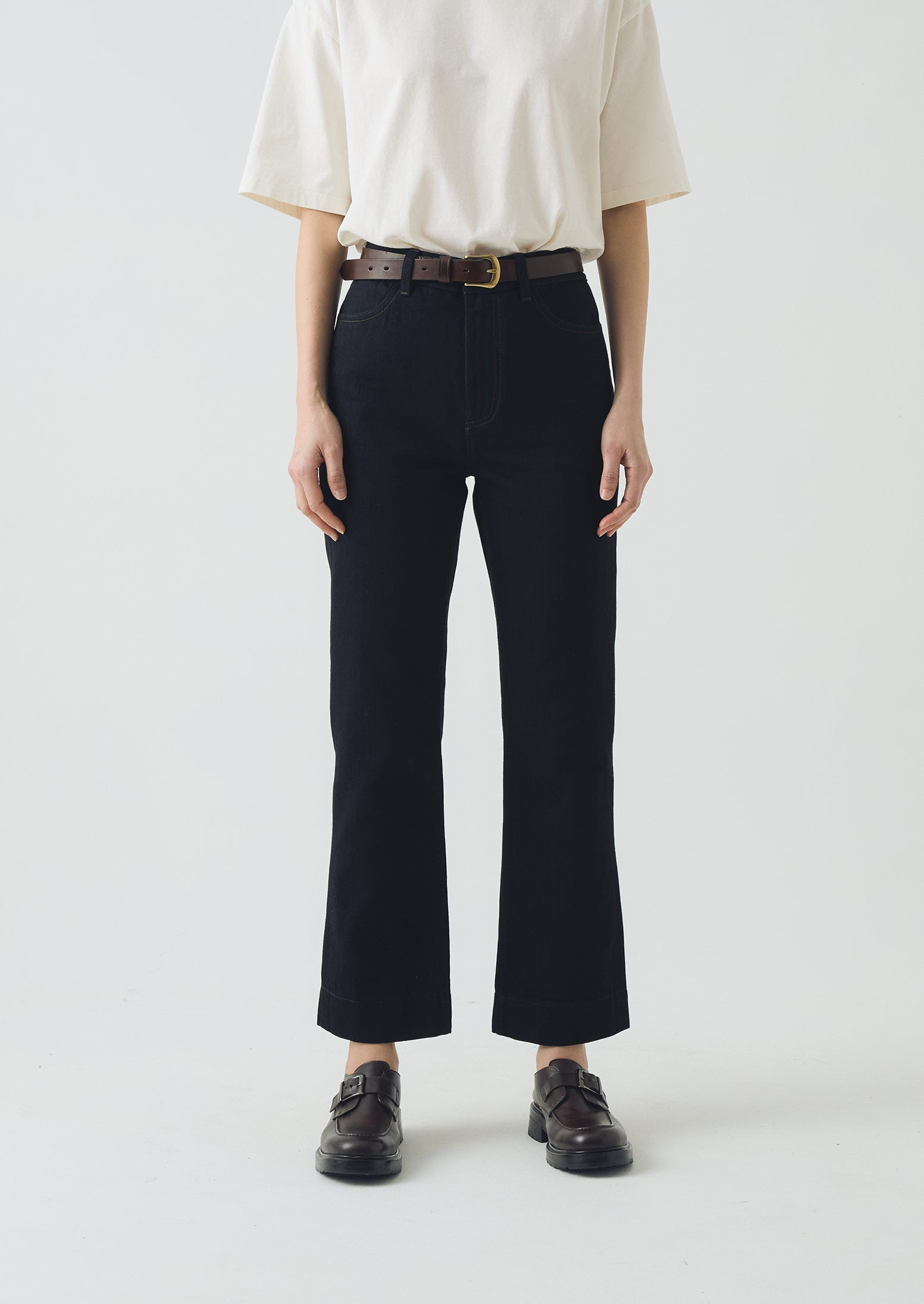 Japanese Denim Slim Trousers | Indigo
