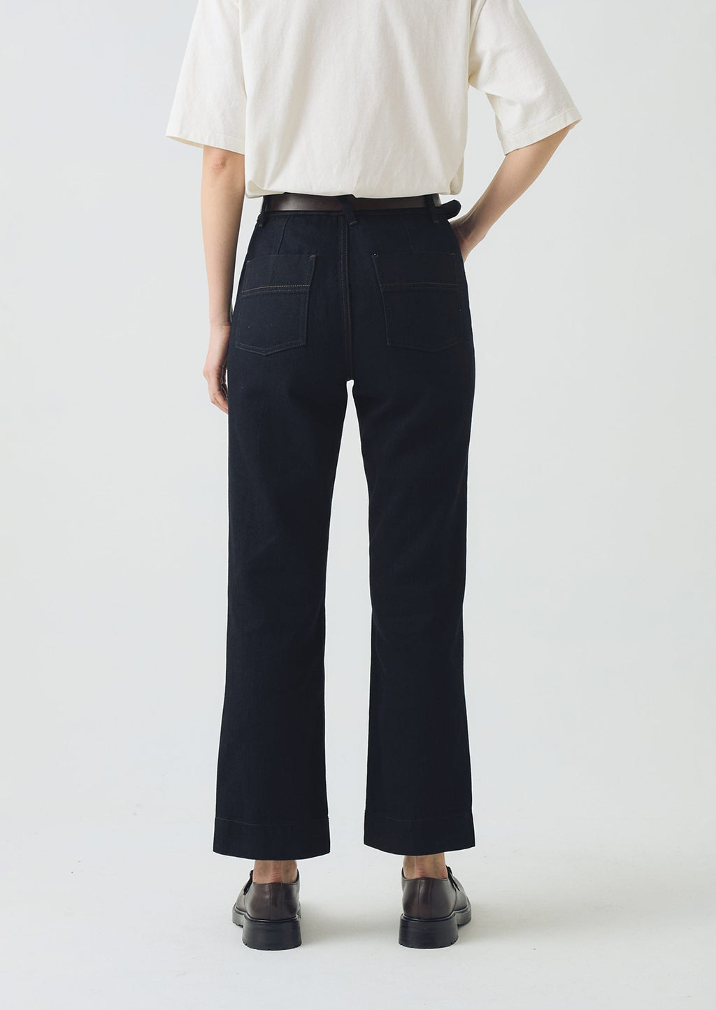 Japanese Denim Slim Trousers | Indigo